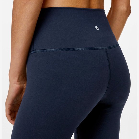 lululemon athletica Pants - Lululemon Wunder Under Leggings Navy 28"